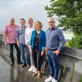 Les cinq candidats du PLR de Port-Valais